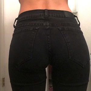 Urban outfitters BDG mid rise cigarette black Jean